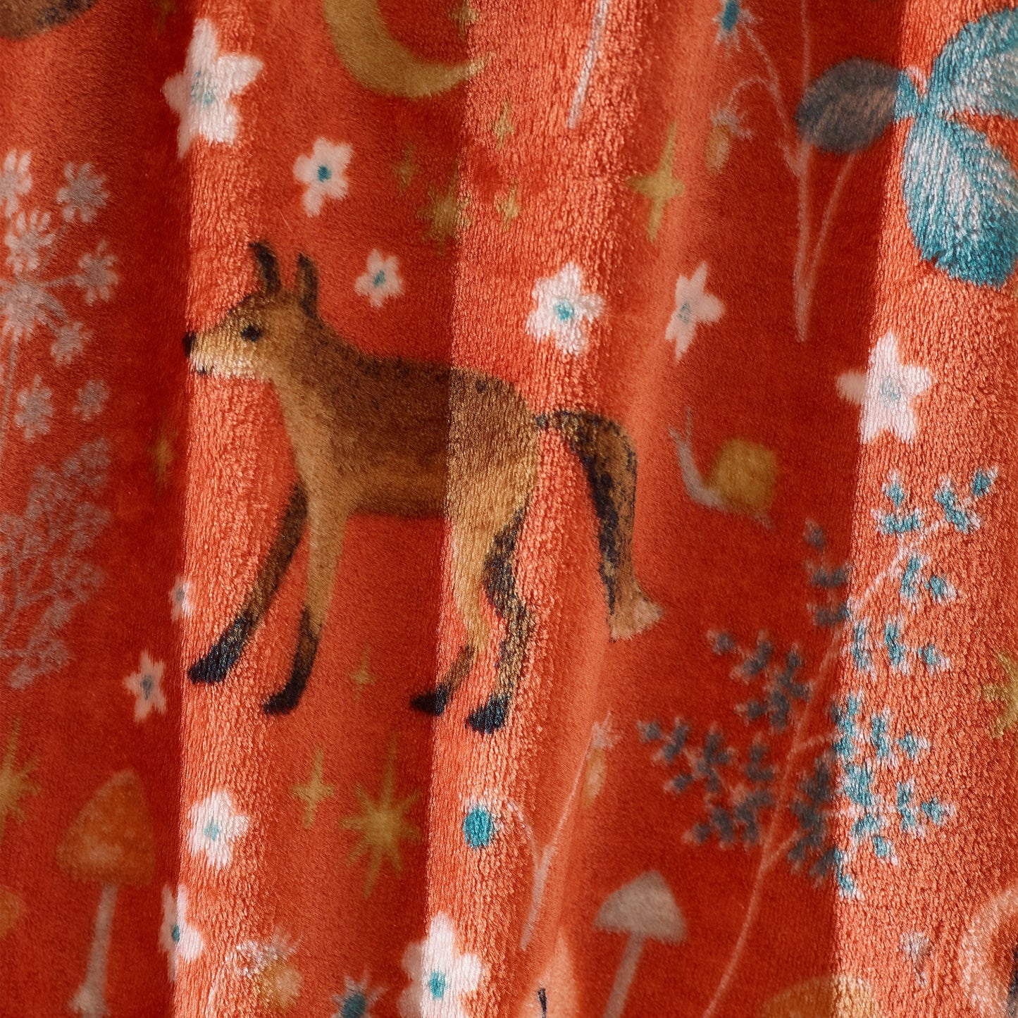 Catherine Lansfield Enchanted Twilight Throw - Burnt Orange