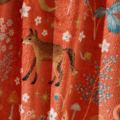 Catherine Lansfield Enchanted Twilight Throw - Burnt Orange