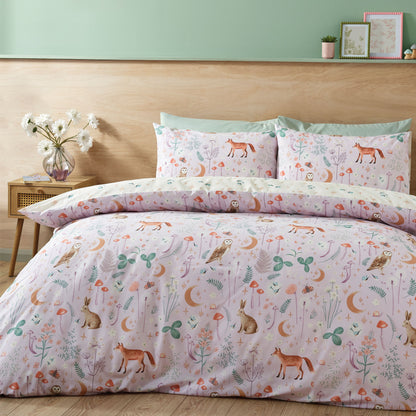 Catherine Lansfield Enchanted Twilight Duvet Cover Set - Lilac