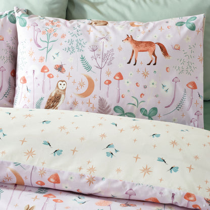 Catherine Lansfield Enchanted Twilight Duvet Cover Set - Lilac