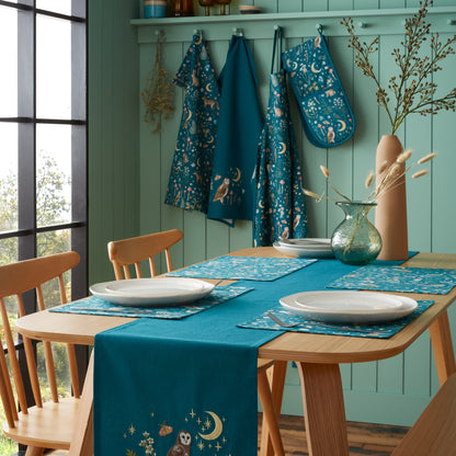 Catherine Lansfield Enchanted Twilight Placemats (Pack of 4) - Green