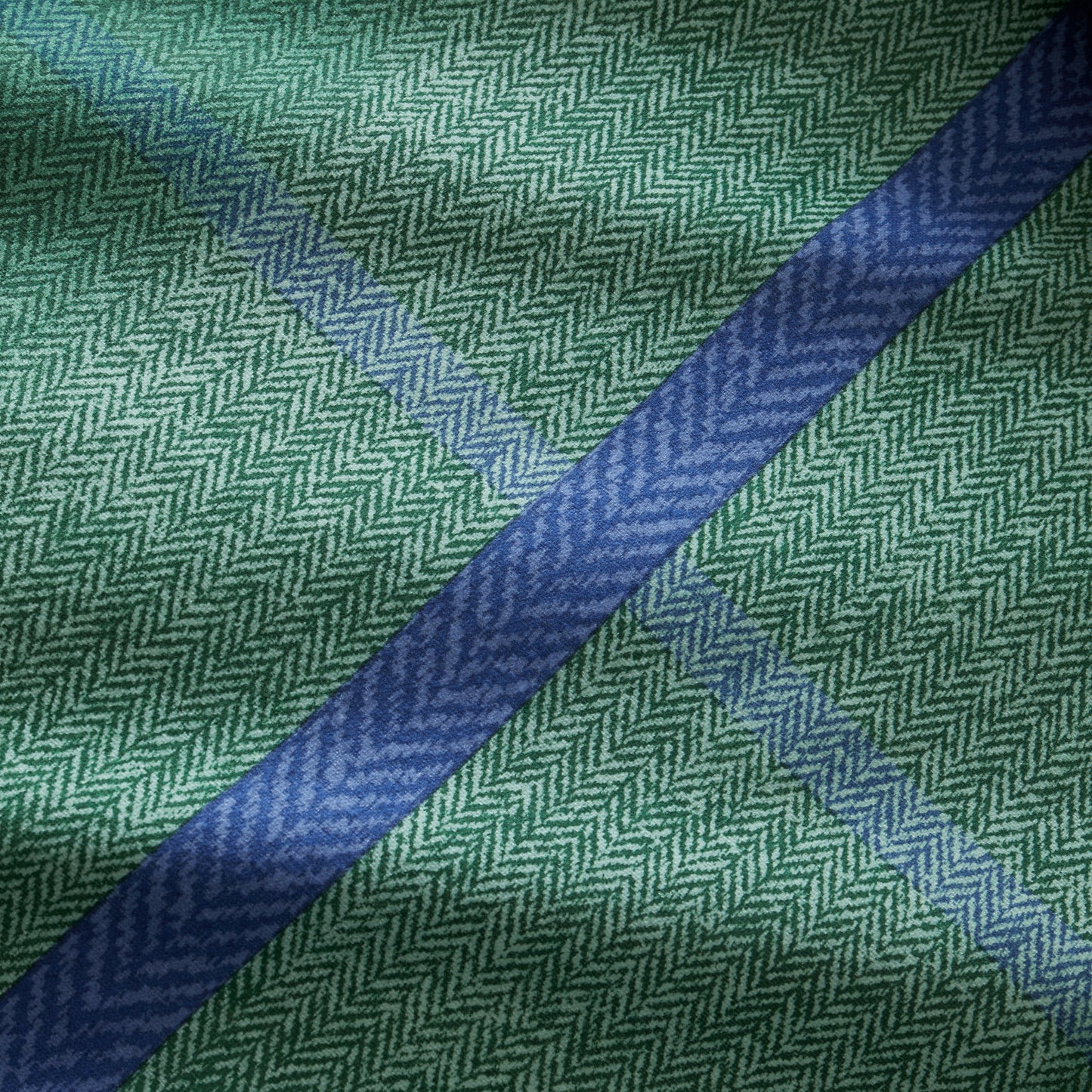 Catherine Lansfield Brushed Melrose Tweed Check Duvet Cover Set - Green
