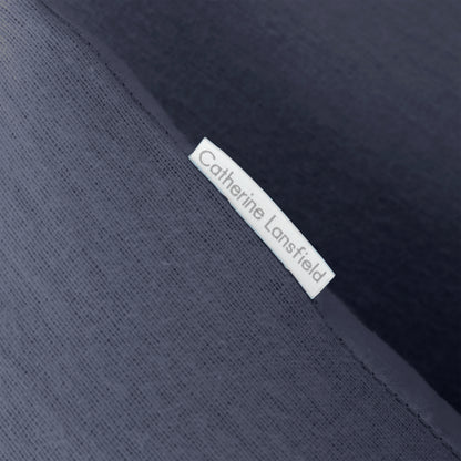Catherine Lansfield Brushed Cotton Fitted Sheet - Navy