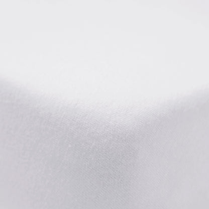 Catherine Lansfield Brushed Cotton Fitted Sheet - White