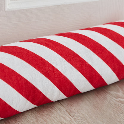 Catherine Lansfield Christmas Candy Cane Draught Excluder