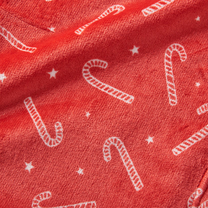 Catherine Lansfield Christmas Candy Cane Throw