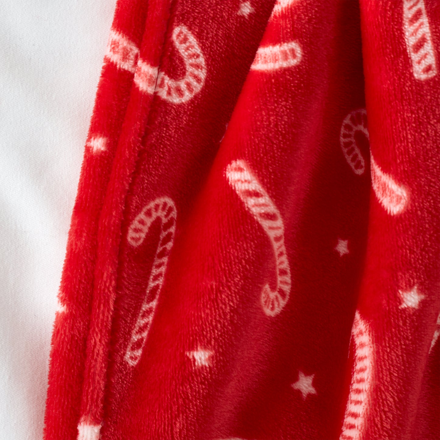 Catherine Lansfield Christmas Candy Cane Throw