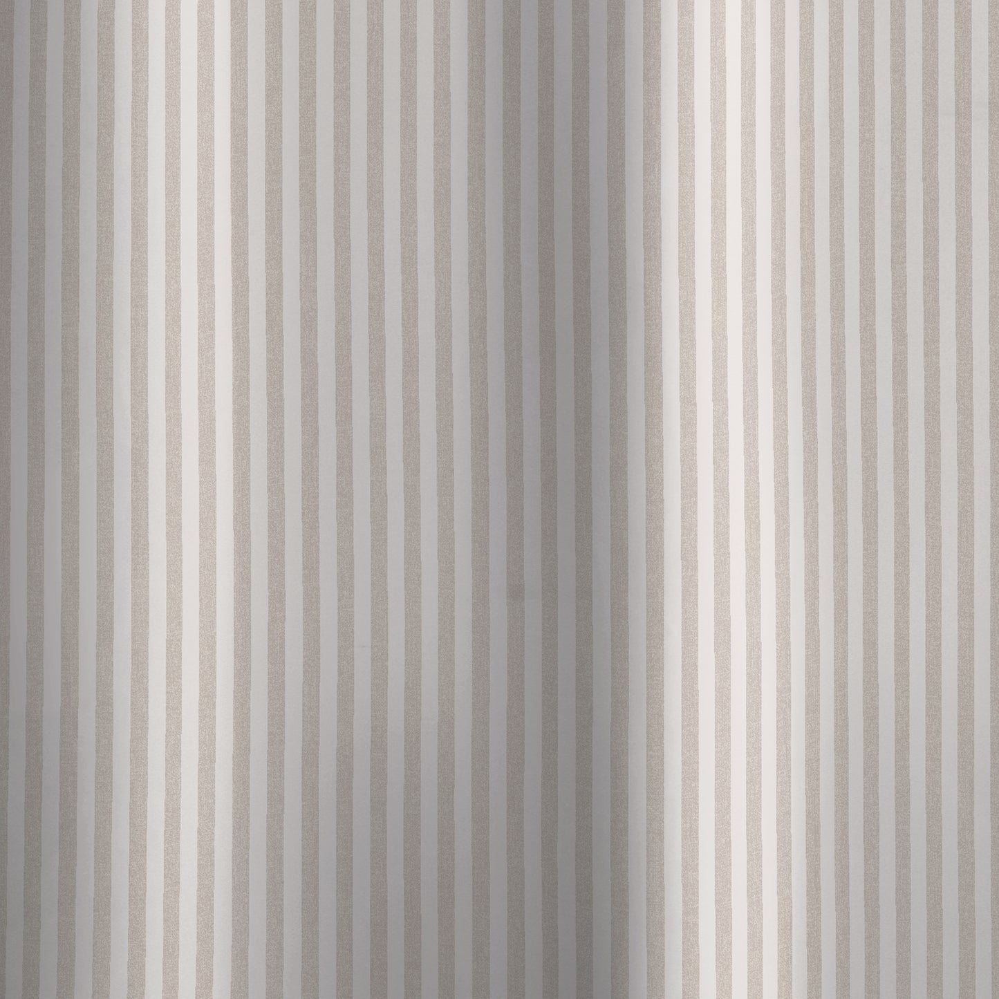 Catherine Lansfield Timeless Stripe Shower Curtain - Natural