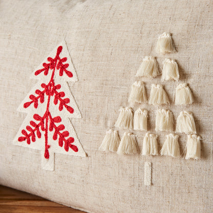 Catherine Lansfield Tufted Christmas Tree Filled Cushion