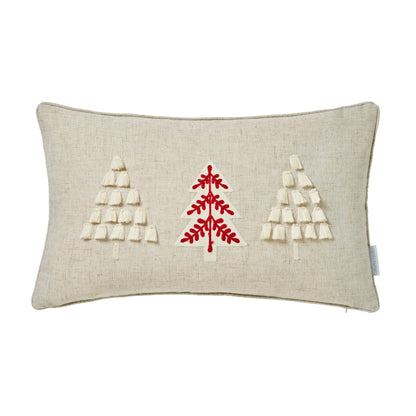 Catherine Lansfield Tufted Christmas Tree Filled Cushion