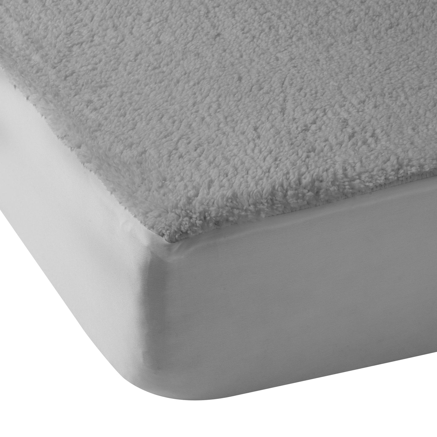 Catherine Lansfield Cosy Sherpa Fitted Under Blanket - Grey
