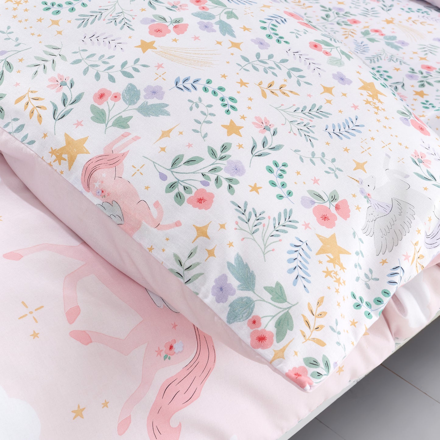 Catherine Lansfield Fairytale Unicorn Duvet Cover Set