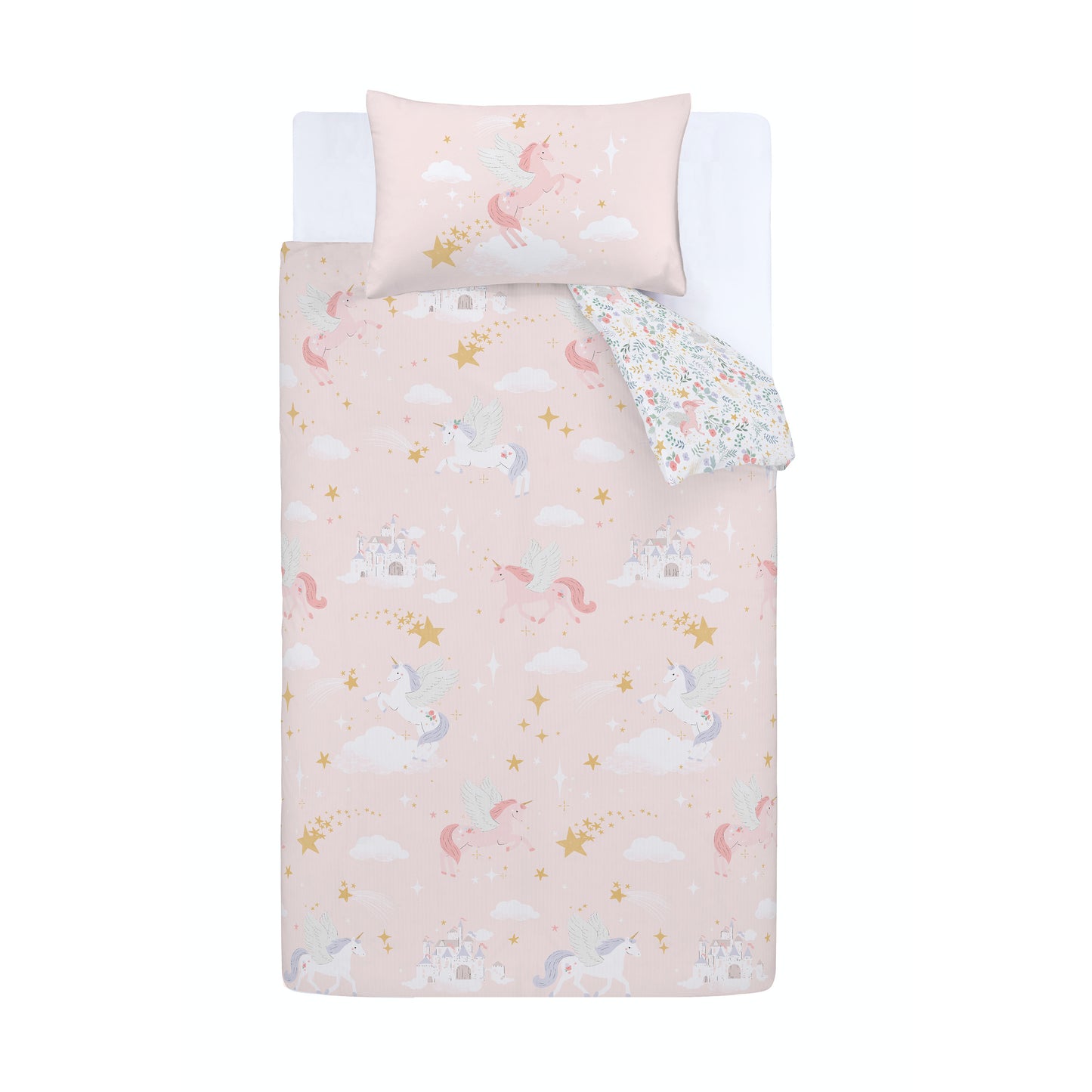 Catherine Lansfield Fairytale Unicorn Duvet Cover Set