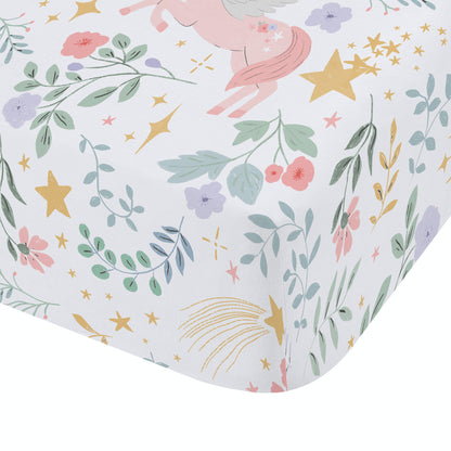 Catherine Lansfield Fairytale Unicorn Fitted Sheet