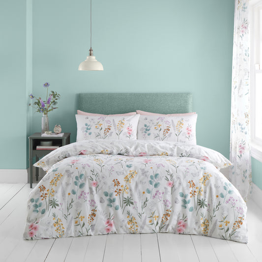Catherine Lansfield Emilia Floral Duvet Cover Set
