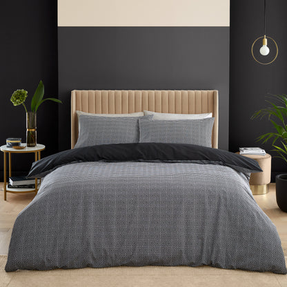 Catherine Lansfield Artemis Greek Key Duvet Cover Set