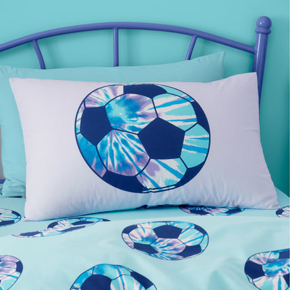Catherine Lansfield Tie Dye Football Duvet Cover Set