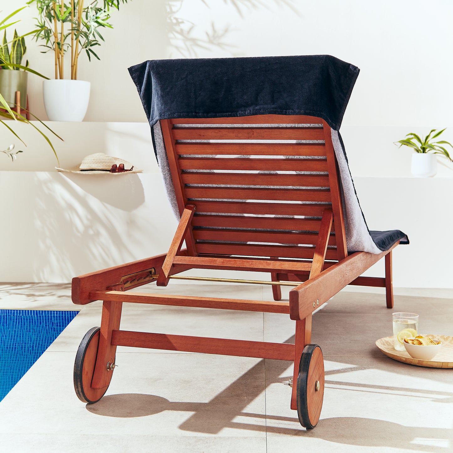 Catherine Lansfield Reserved Lounger Beach Towel