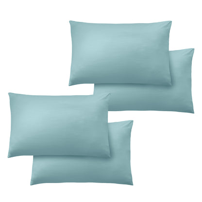 Catherine Lansfield So Soft Non-Iron Fitted Sheet - Duck Egg