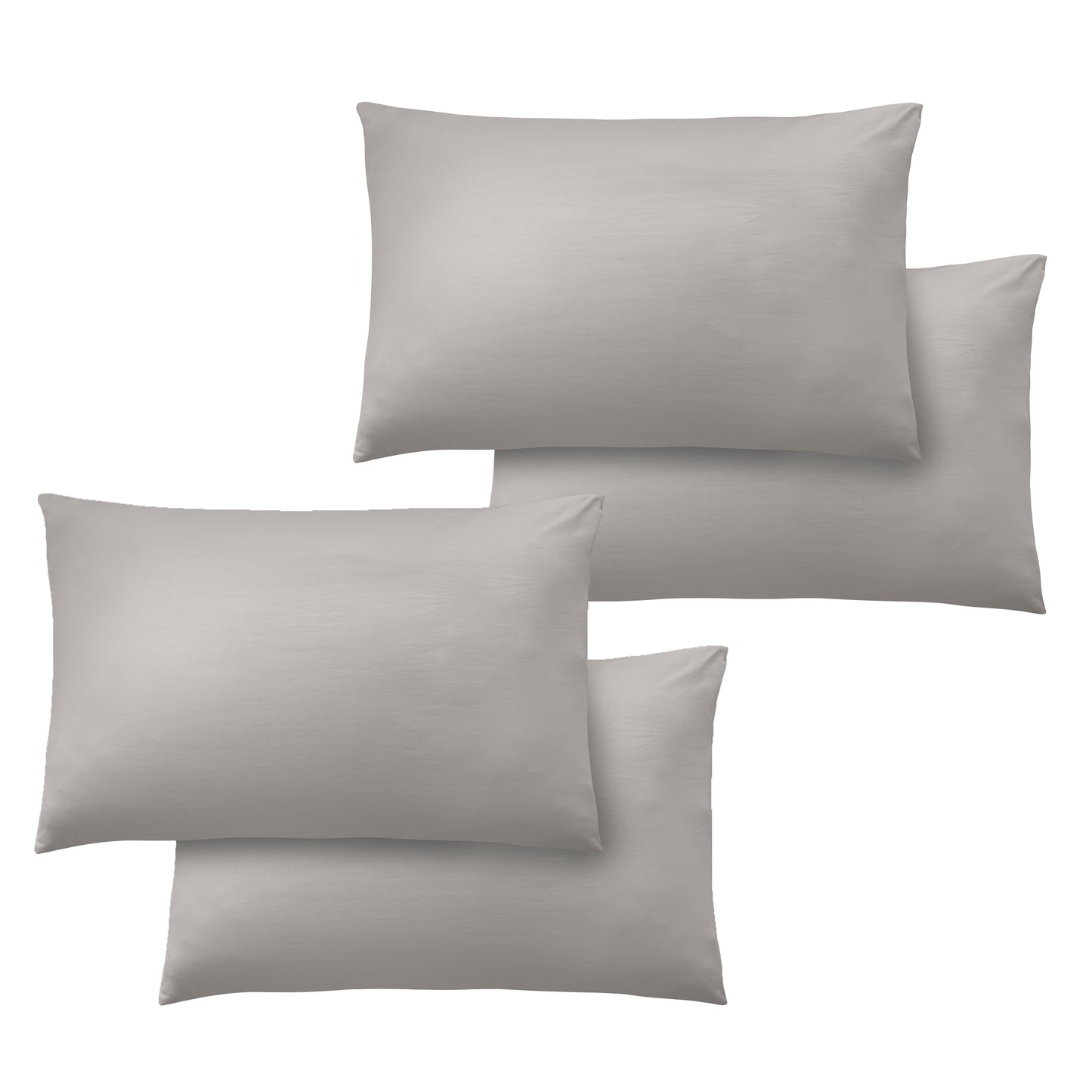 Catherine Lansfield So Soft Non-Iron Fitted Sheet - Grey