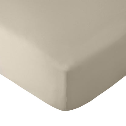 Catherine Lansfield So Soft Non-Iron Fitted Sheet - Natural