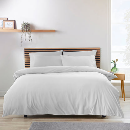 Catherine Lansfield So Soft Non-Iron Duvet Cover Set - White