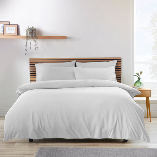 Catherine Lansfield So Soft Non-Iron Duvet Cover Set - White