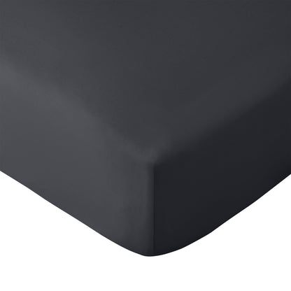 Catherine Lansfield So Soft Non-Iron Fitted Sheet - Black