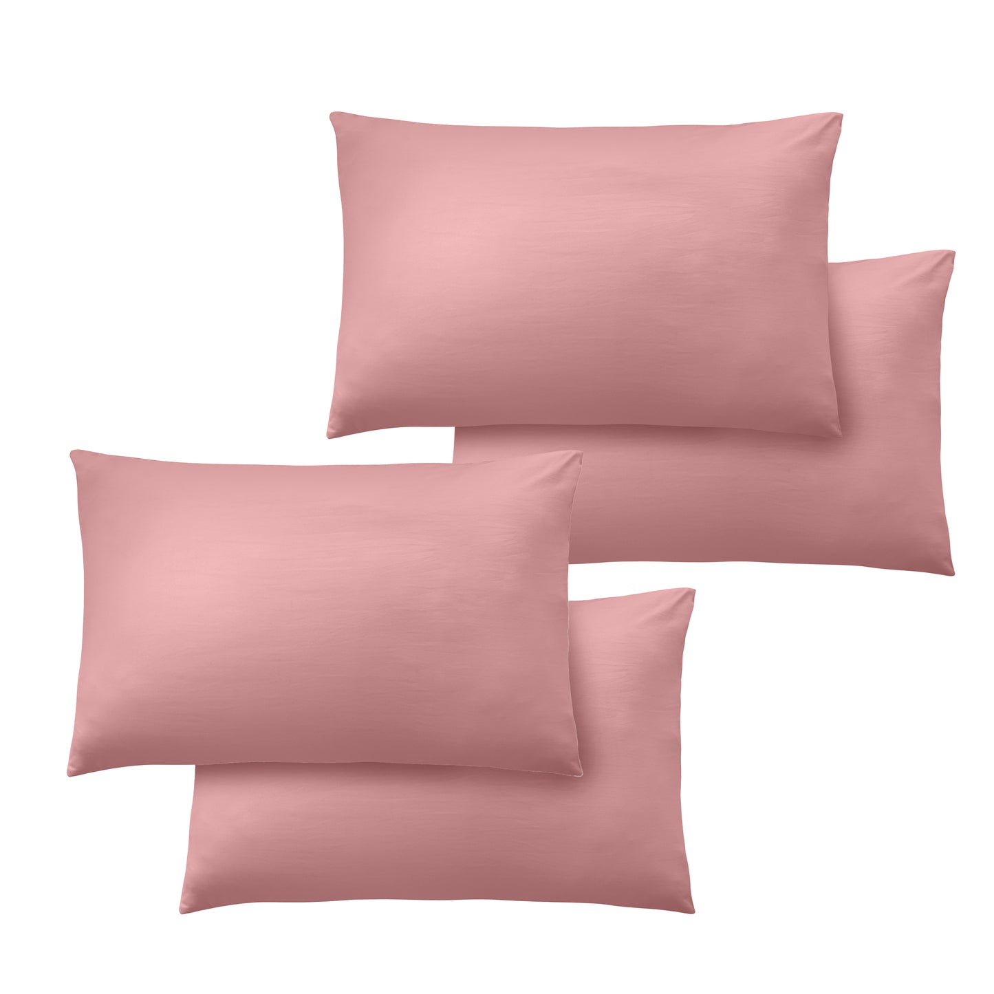 Catherine Lansfield So Soft Non-Iron Fitted Sheet - Coral