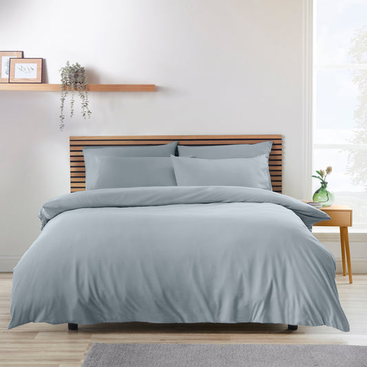 Catherine Lansfield So Soft Non-Iron Duvet Cover Set - Slate