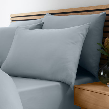 Catherine Lansfield So Soft Non-Iron Fitted Sheet - Slate