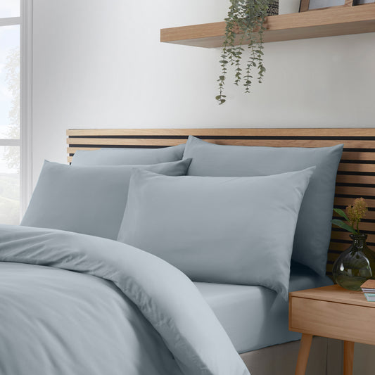 Catherine Lansfield So Soft Non-Iron Fitted Sheet - Slate
