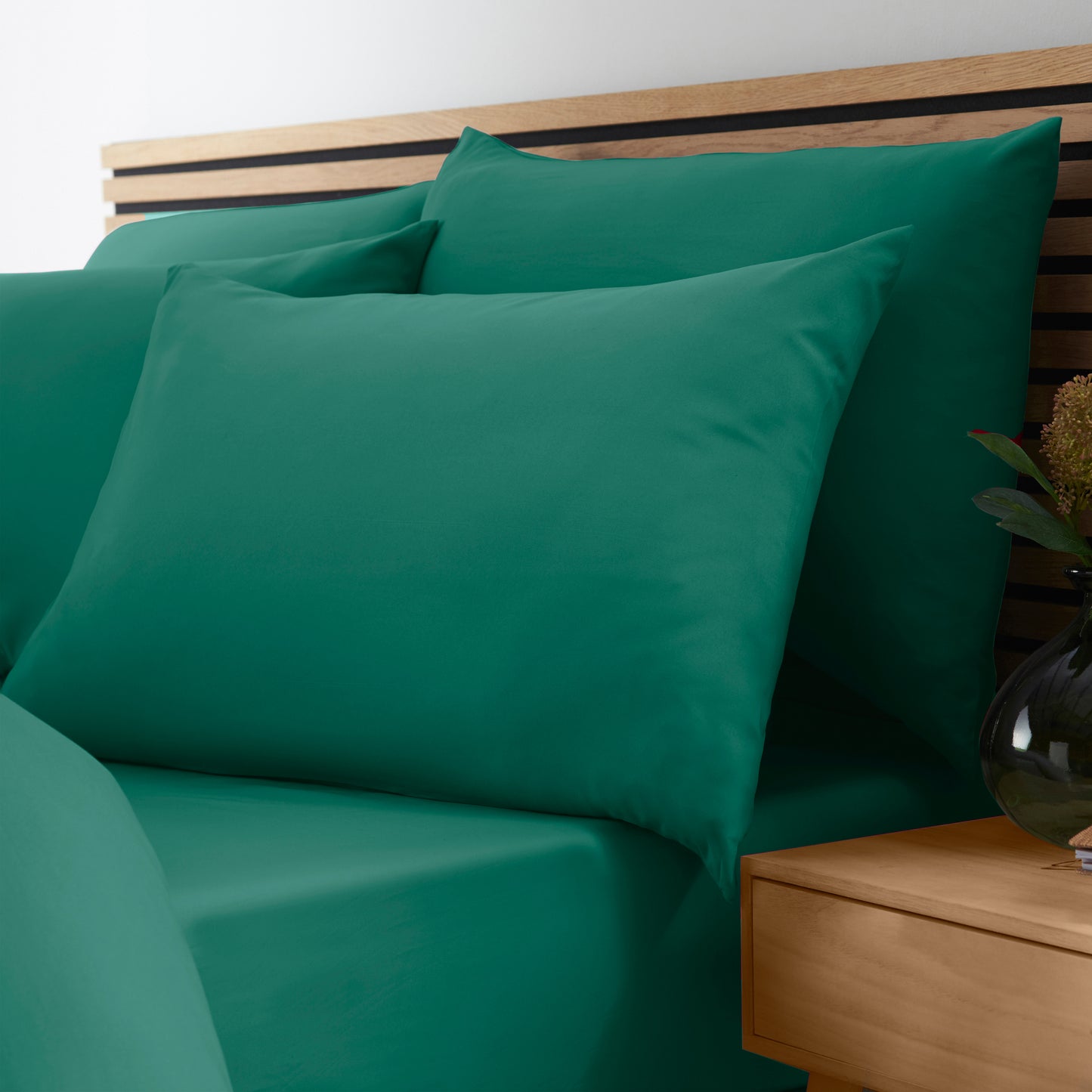 Catherine Lansfield So Soft Non-Iron Fitted Sheet - Teal
