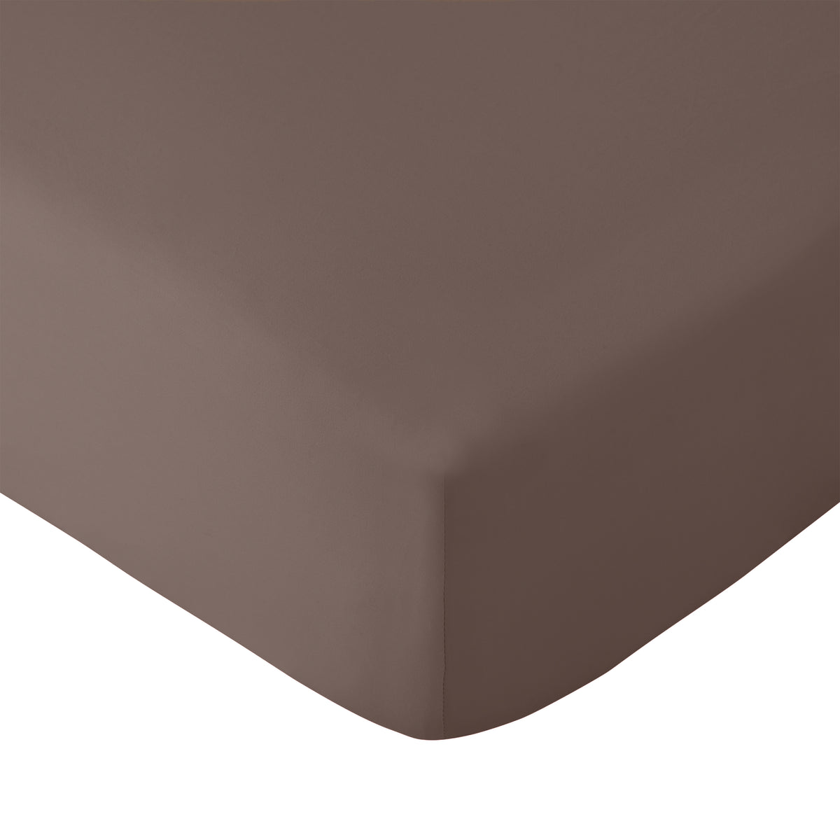 Catherine Lansfield So Soft Non-Iron Fitted Sheet - Chocolate