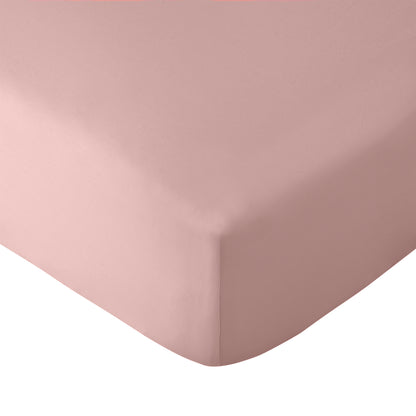 Catherine Lansfield So Soft Non-Iron Fitted Sheet - Blush