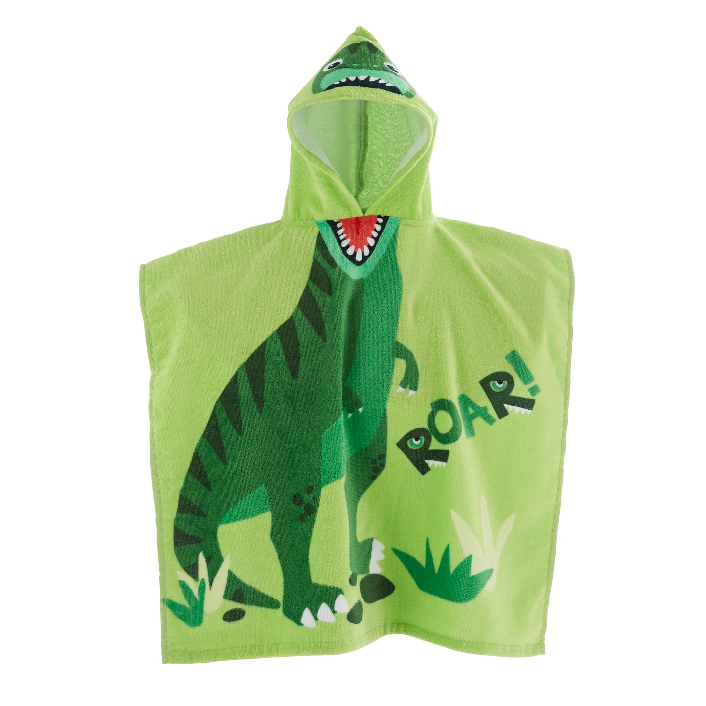 Catherine Lansfield Dinosaur Hooded Poncho Towel