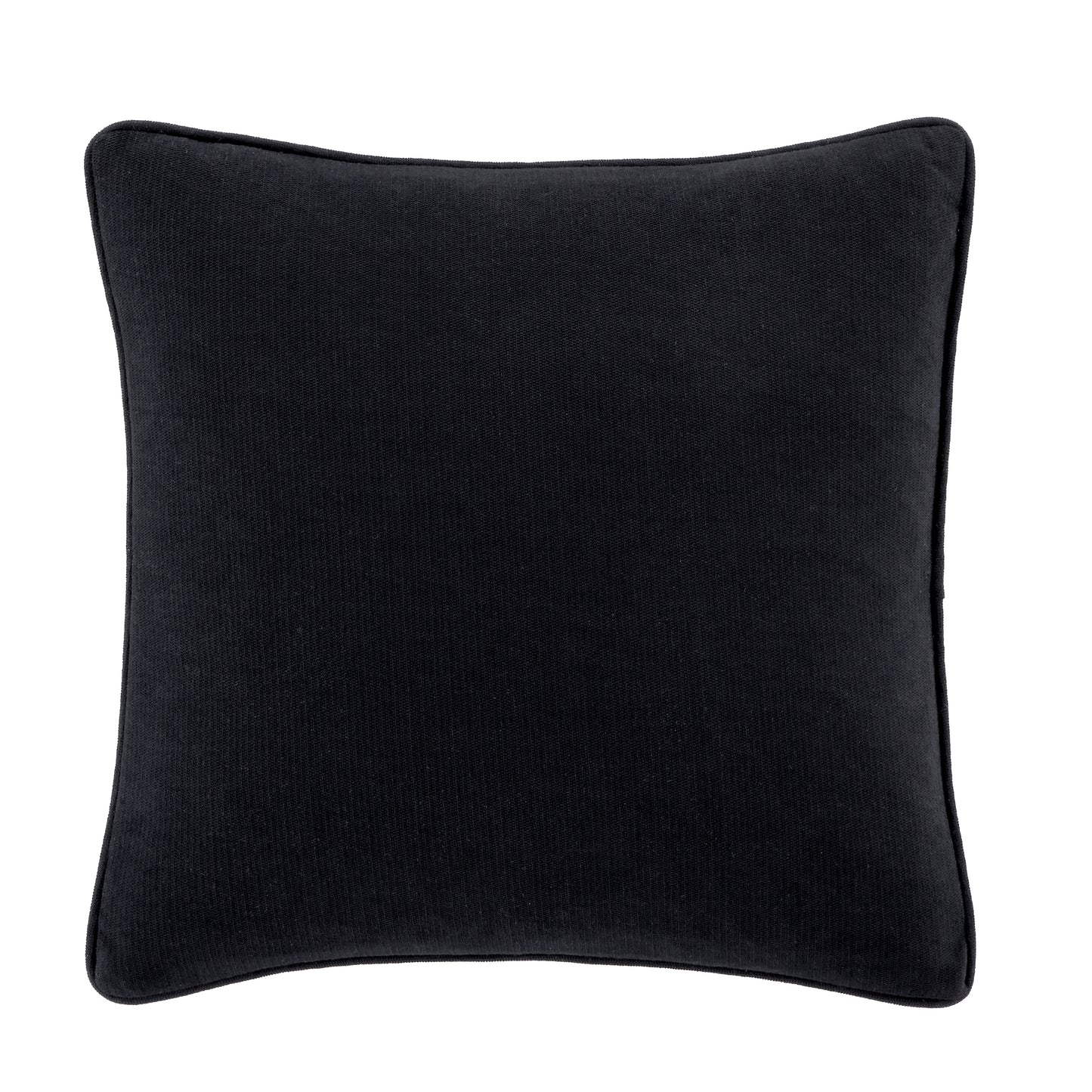 Catherine Lansfield Wilson Velvet Filled Cushion - Black