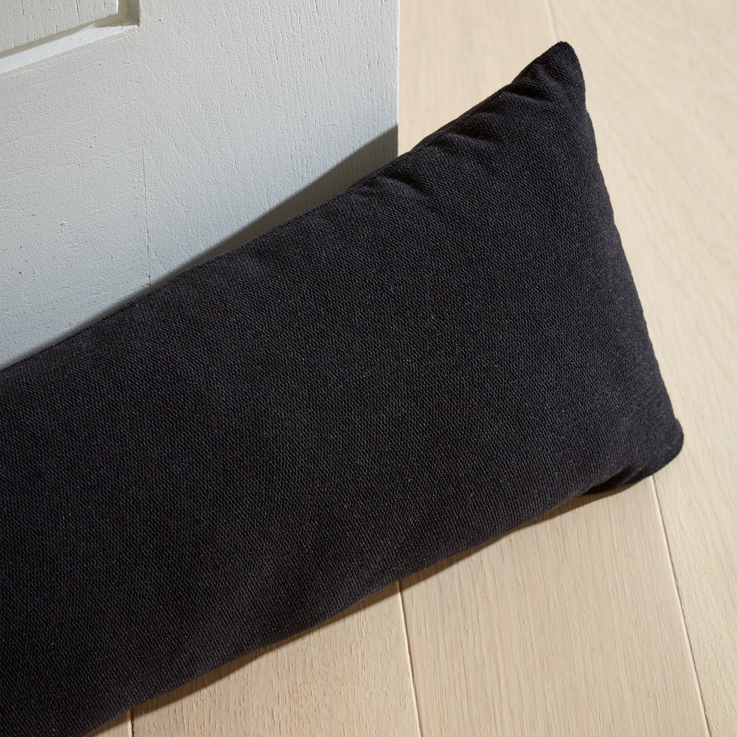 Catherine Lansfield Wilson Velvet Draught Excluder - Black