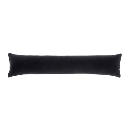 Catherine Lansfield Wilson Velvet Draught Excluder - Black