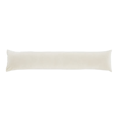 Catherine Lansfield Wilson Velvet Draught Excluder - Natural