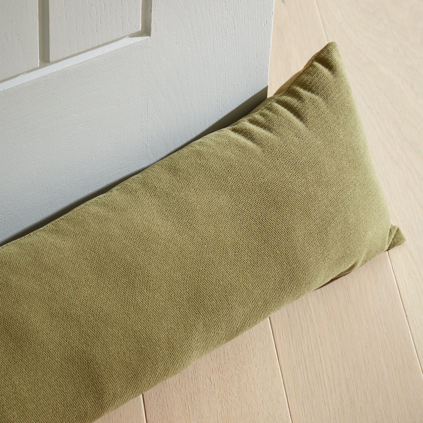 Catherine Lansfield Wilson Velvet Draught Excluder - Olive