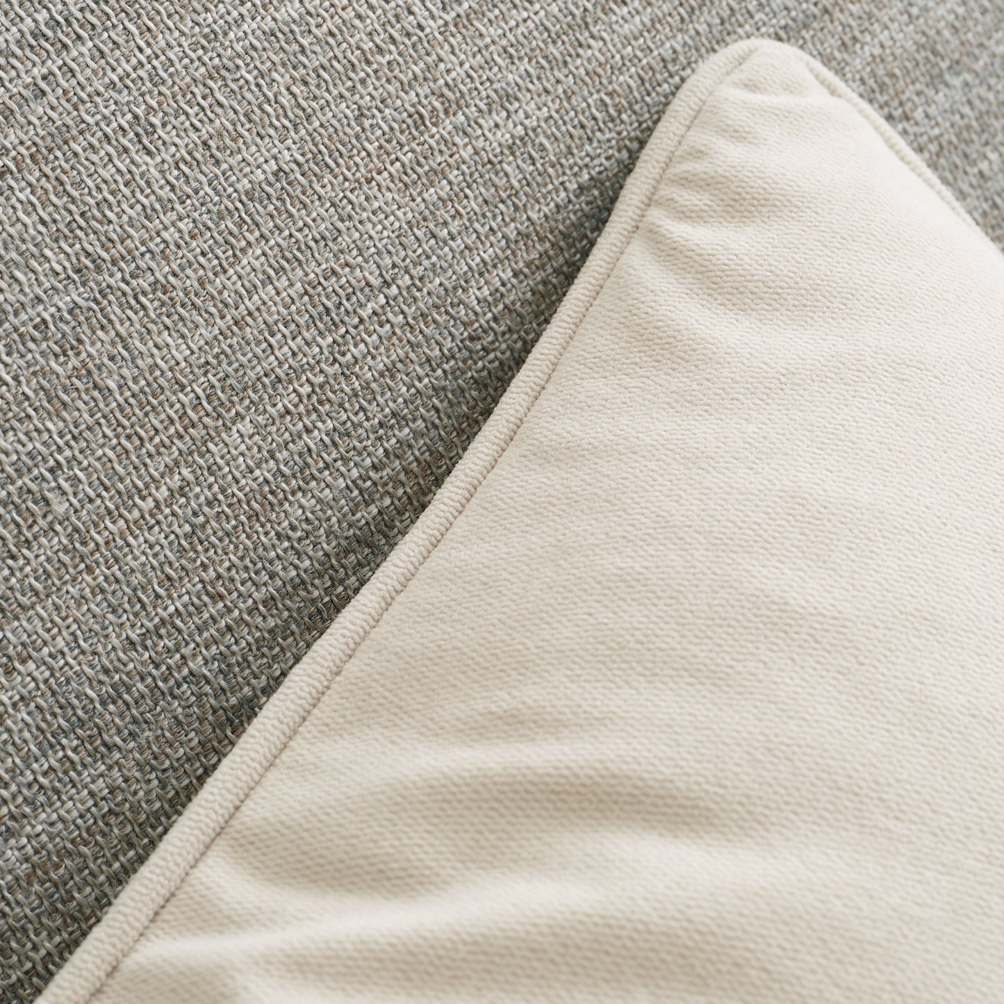 Catherine Lansfield Wilson Velvet Filled Cushion - Natural