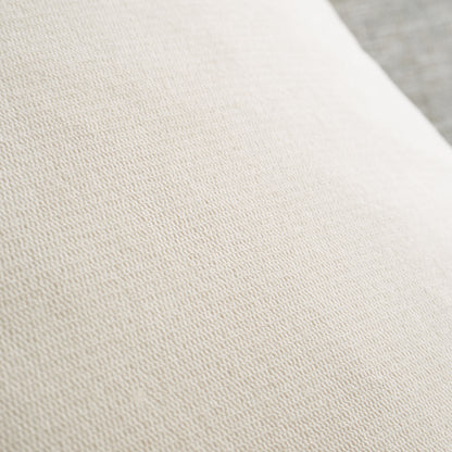 Catherine Lansfield Wilson Velvet Filled Cushion - Natural