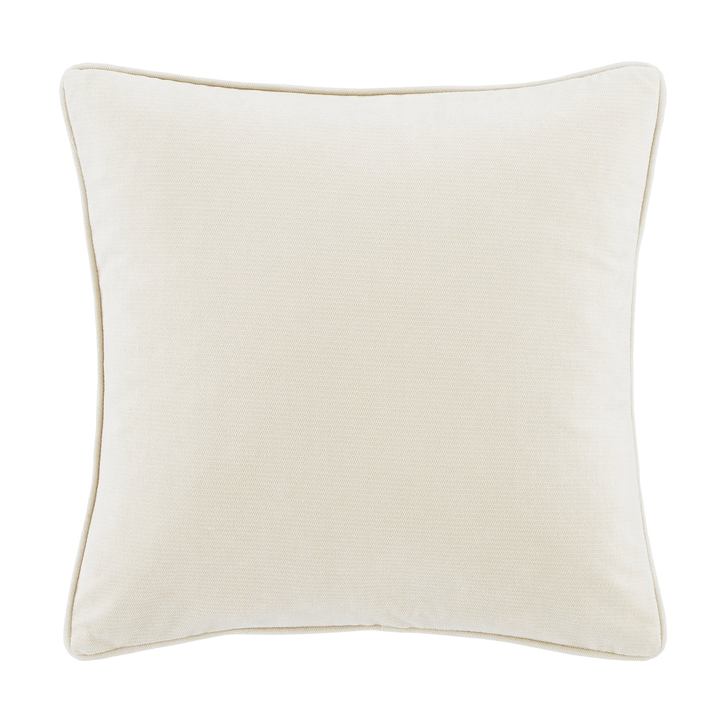 Catherine Lansfield Wilson Velvet Filled Cushion - Natural