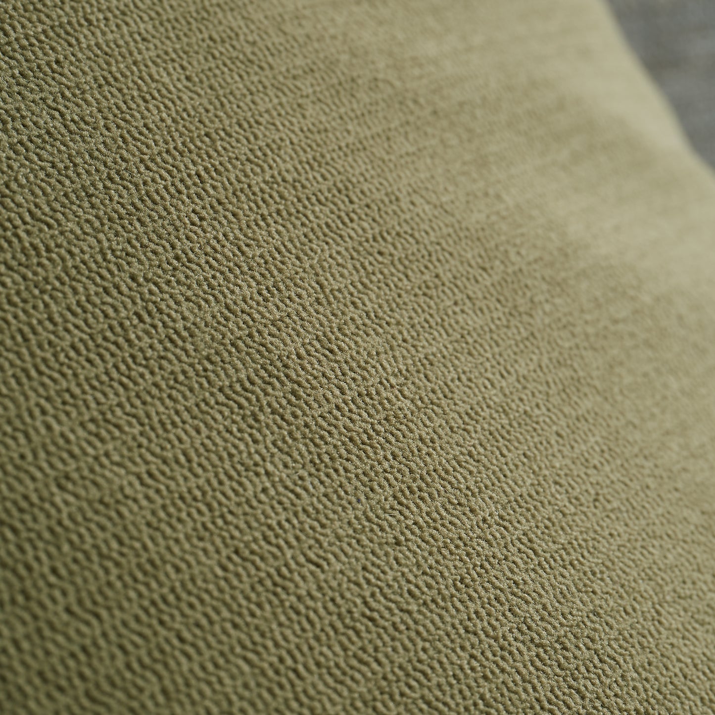 Catherine Lansfield Wilson Velvet Filled Cushion - Olive