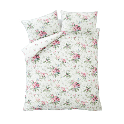 Bridgerton Penelope Floral Duvet Cover Set - Cream