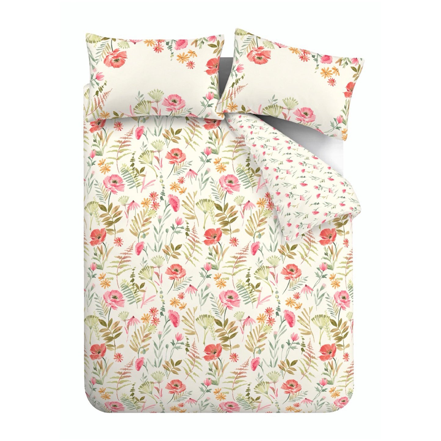 Catherine Lansfield Ella Poppy Duvet Cover Set
