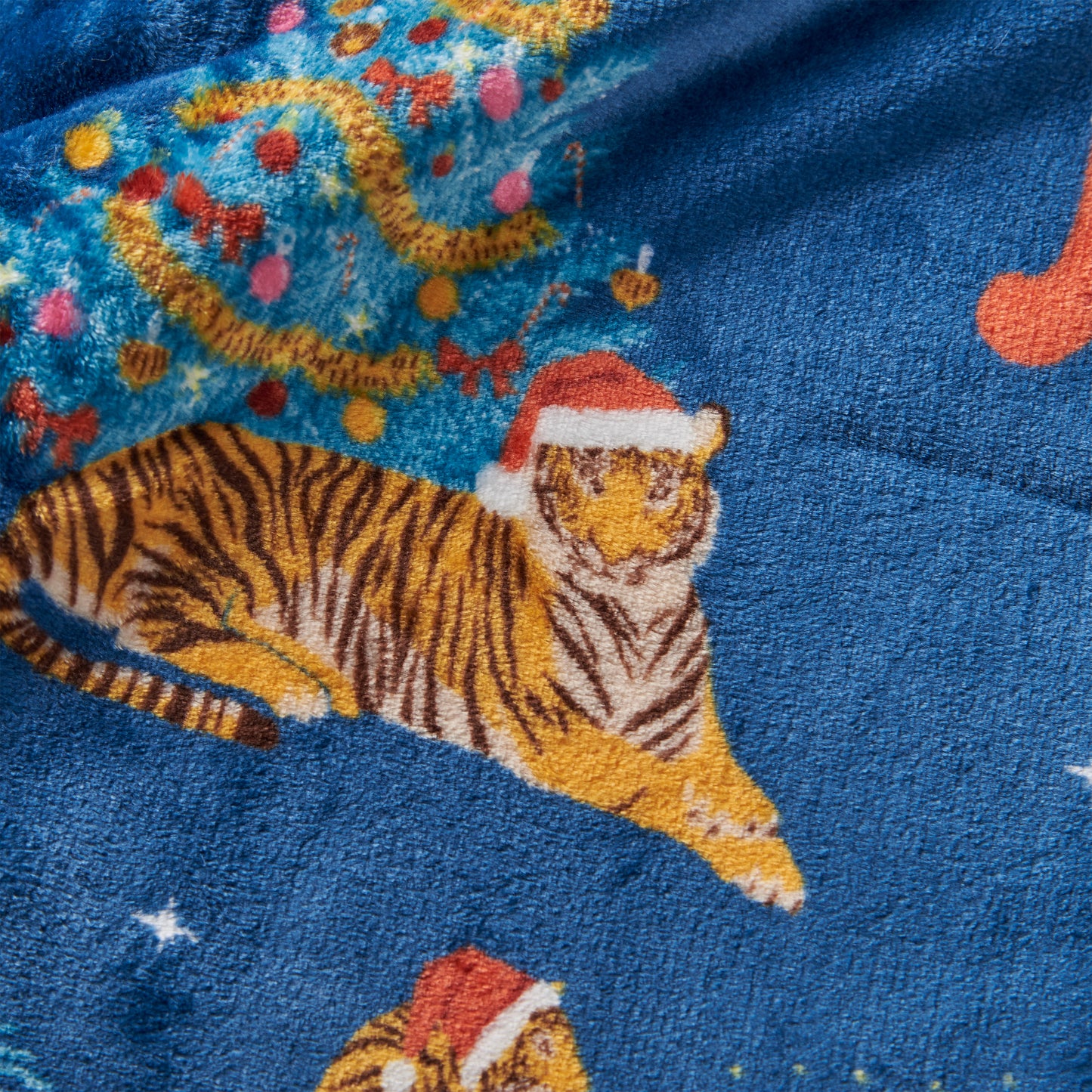Catherine Lansfield Christmas Tiger Throw