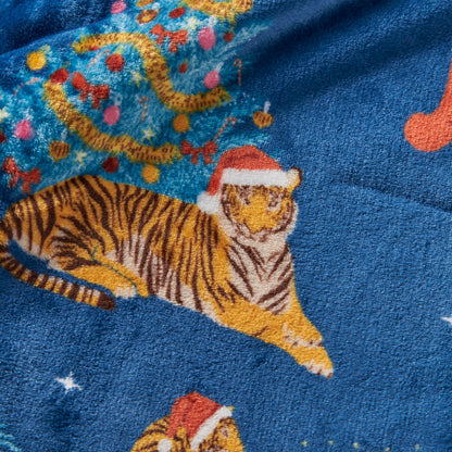 Catherine Lansfield Christmas Tiger Throw