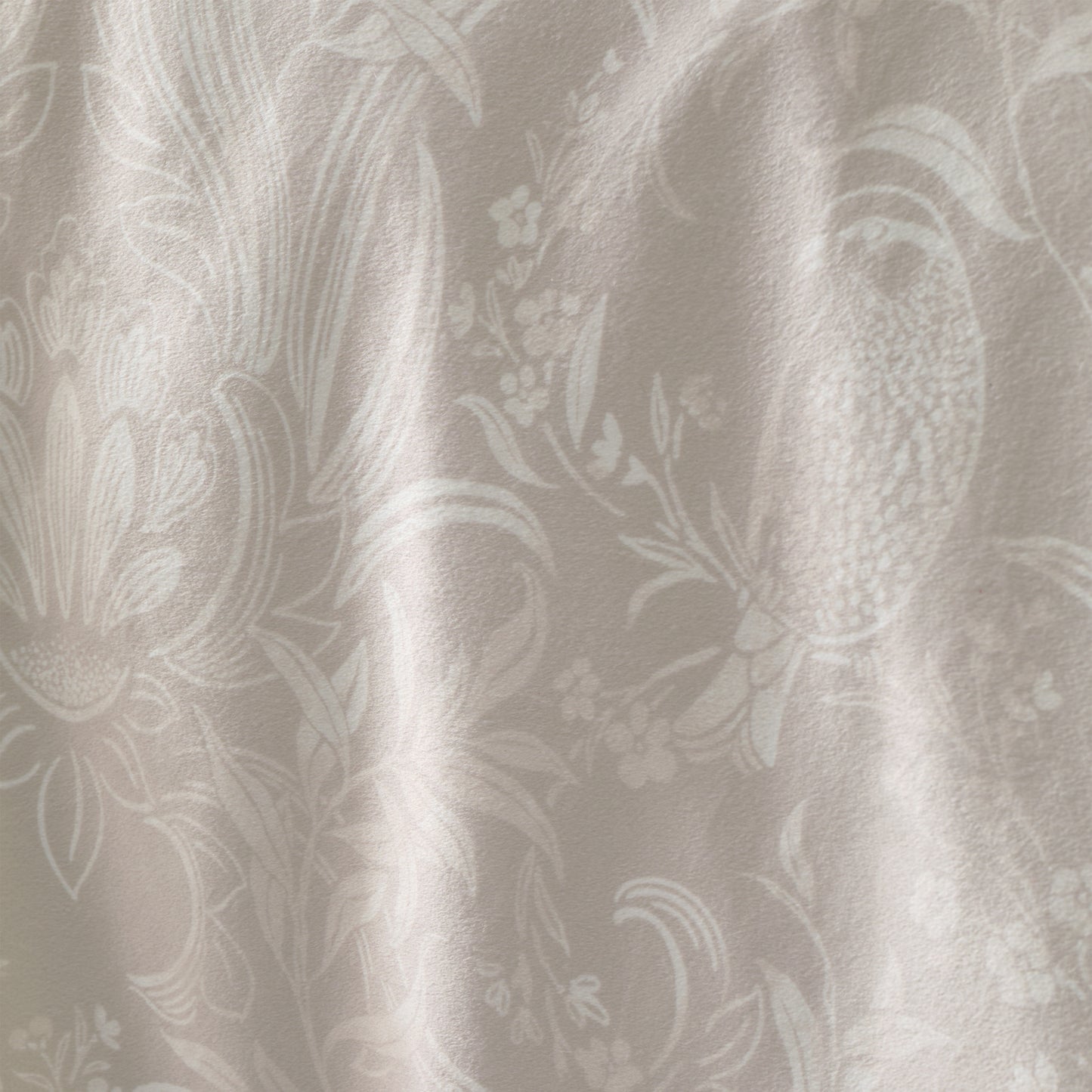 Bridgerton Regal Birds Duvet Cover Set - Natural